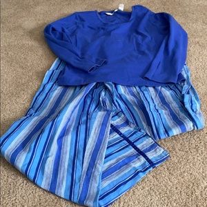 Women’s size M flannel pajamas